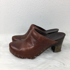 Dansko clogs Size 37 US 6.5-7 Rare Full Grain Mules